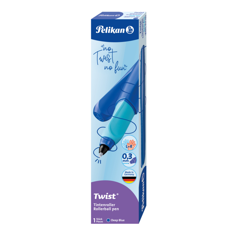 Pelikan Twist Tintenroller deep blue Pelikan