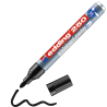 edding 250 Whiteboardmarker in der Farbe Schwarz und Beispiel für die Schriftstärke.