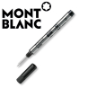 Eine Montblanc Rollerball-Mine klein M in Mystery Black.