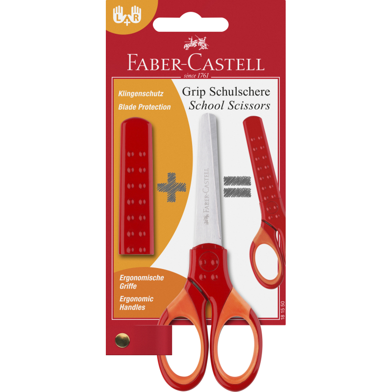Schulschere Grip Faber Castell