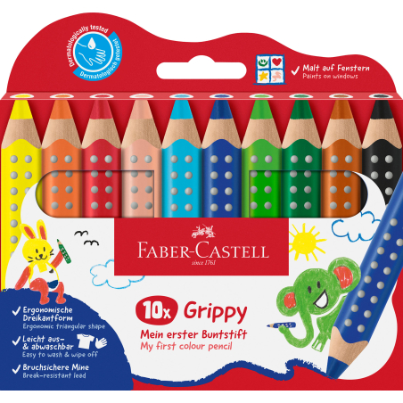 Buntstift Grippy 10er Set