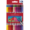 Doppelfasermaler 20er Etui Faber Castell