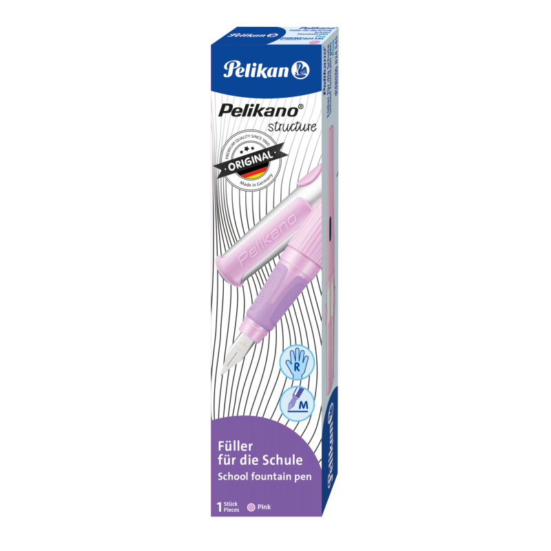 Pelikan Pelikano® structure Füller für Rechtshänder Pelikan