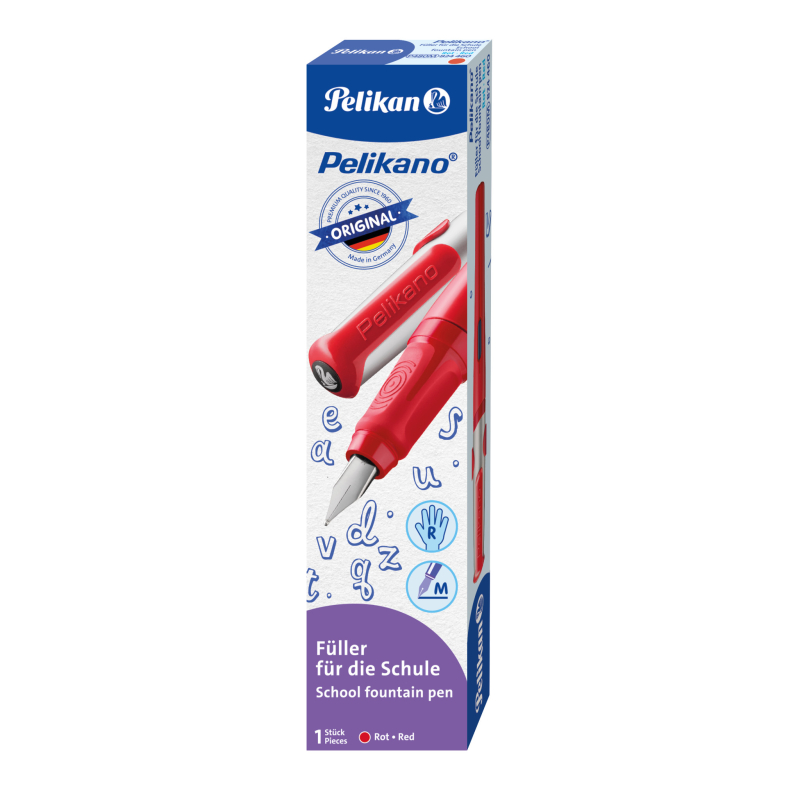 Pelikan Pelikano® structure Füller für Rechtshänder Pelikan