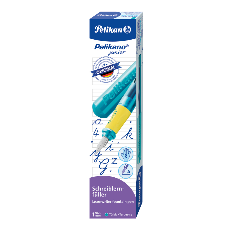 Pelikano® Junior Schreiblernfüller für Rechtshänder Pelikan