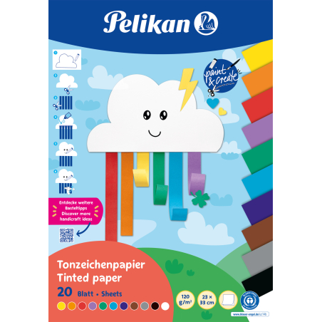 Pelikan Tonpapier Block