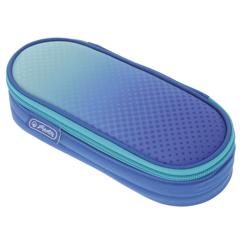 Herlitz Federtasche Faulenzer Etui Dip Dye blue/turquoise Herlitz
