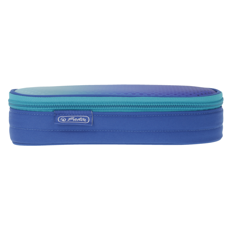 Herlitz Federtasche Faulenzer Etui Dip Dye blue/turquoise Herlitz