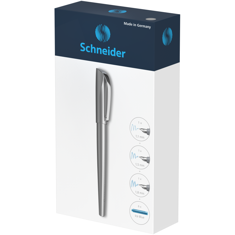 Schneider Kalligrafie Füller-Set Callissima anthrazit Schneider