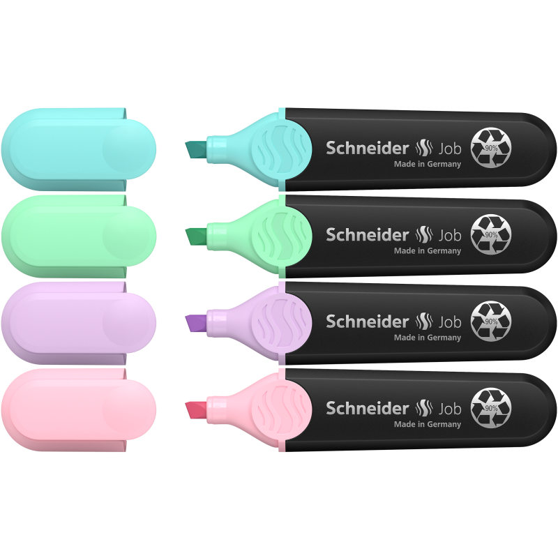 Textmarker Job Pastell Schneider