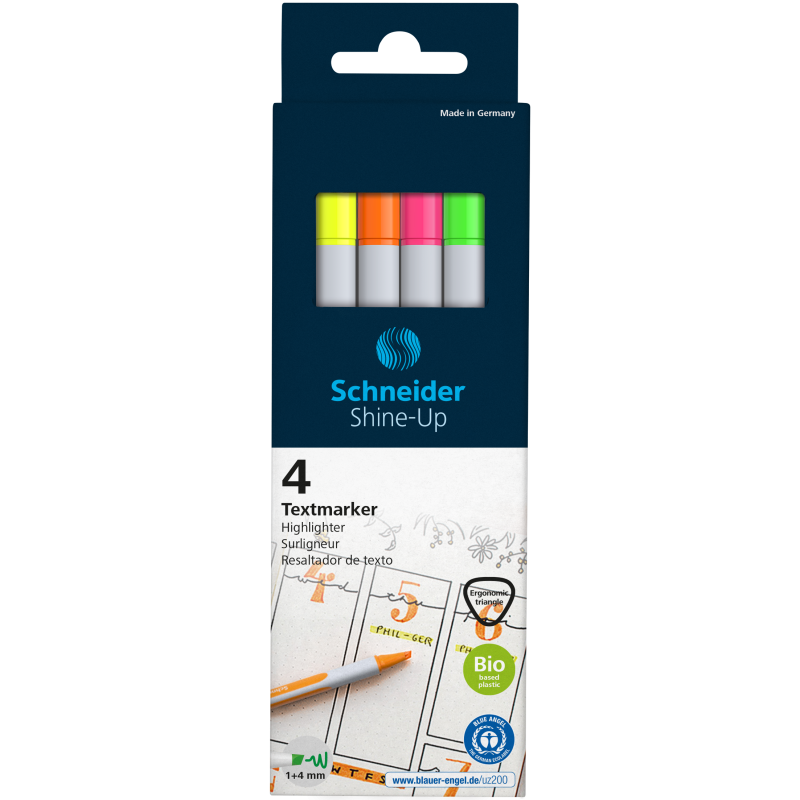 Textmarker Shine-Up Schneider