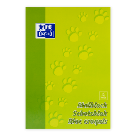 Oxford School Malblock A4