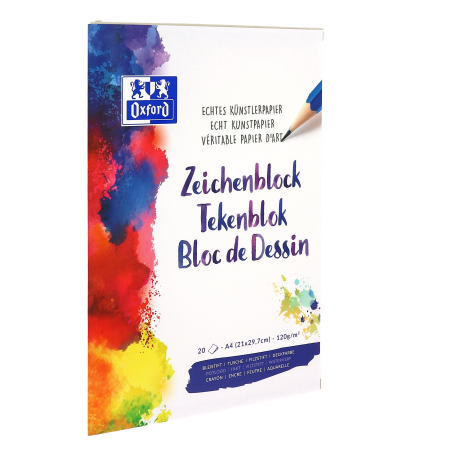 Oxford School Zeichenblock A4