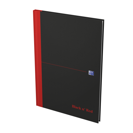 Oxford Black n' Red A4 Hardcover